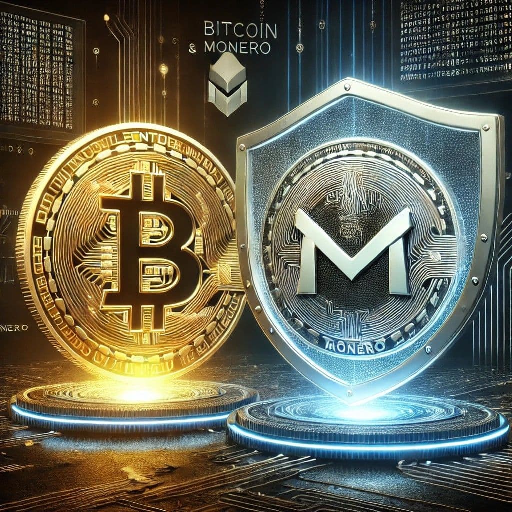 Bitcoin vs. Monero on the Dark Web